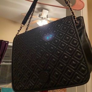 Like New Tory Burch Marion Purse